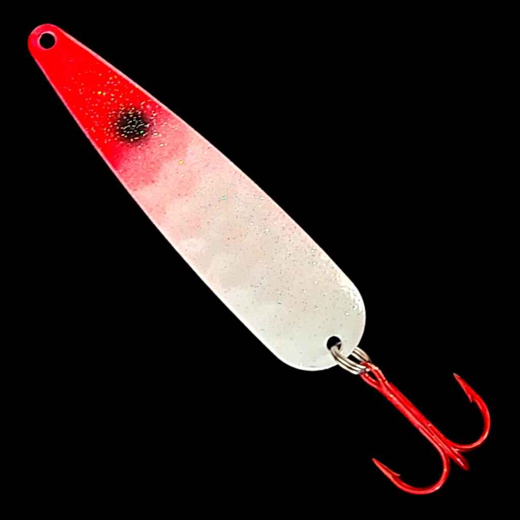 Bloody Nose Trolling Flutter Spoon.