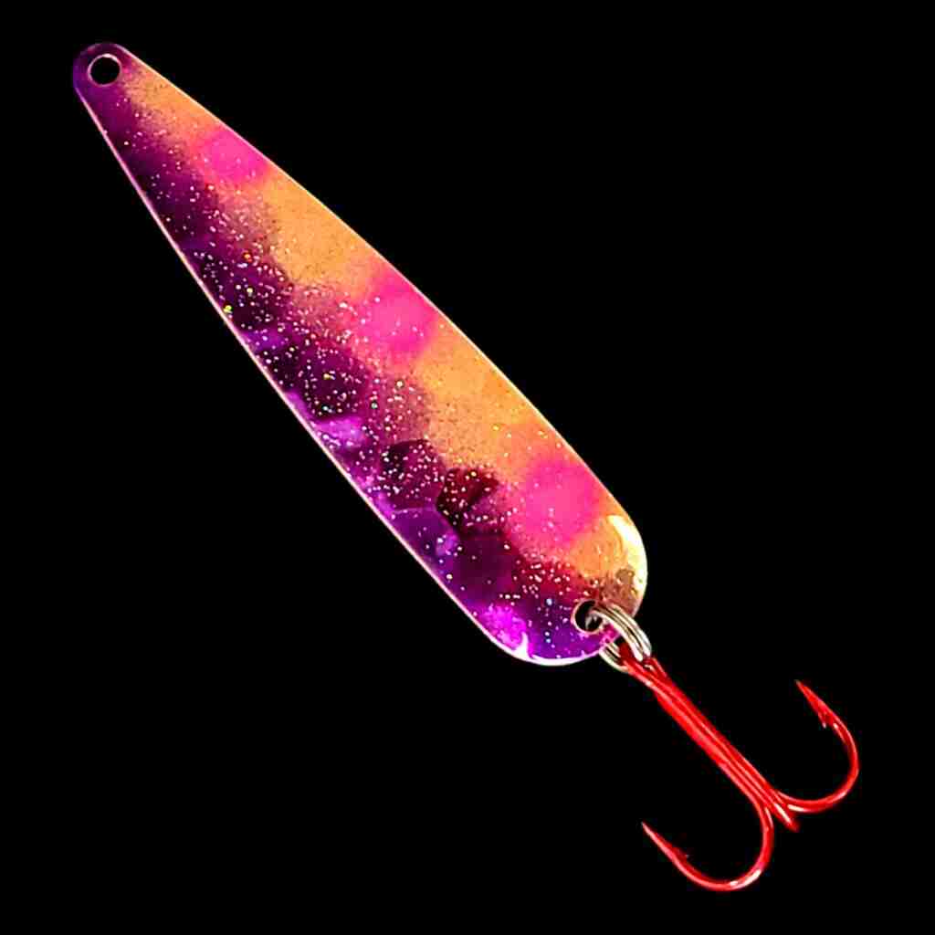 Grape Jelly Trolling Flutter Spoon.