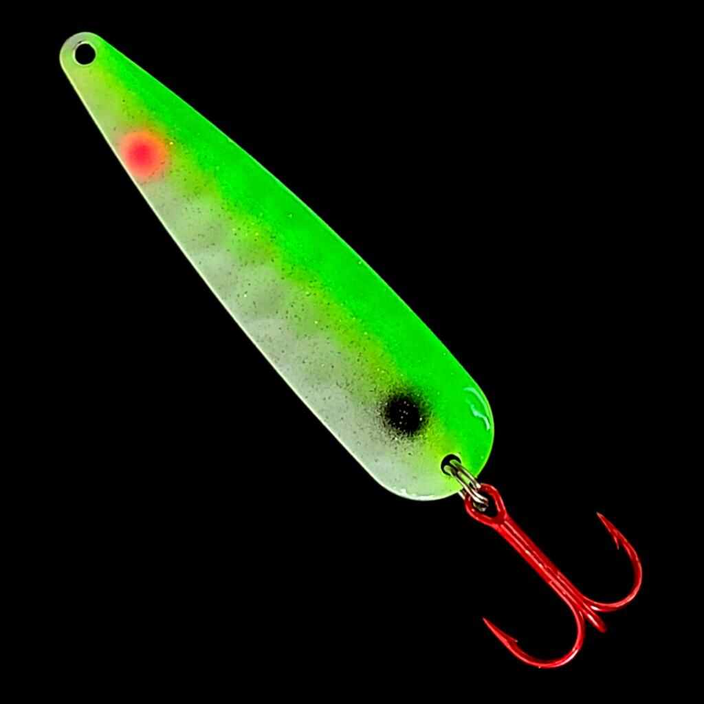 Yellowtail Trolling Flutter Spoon.