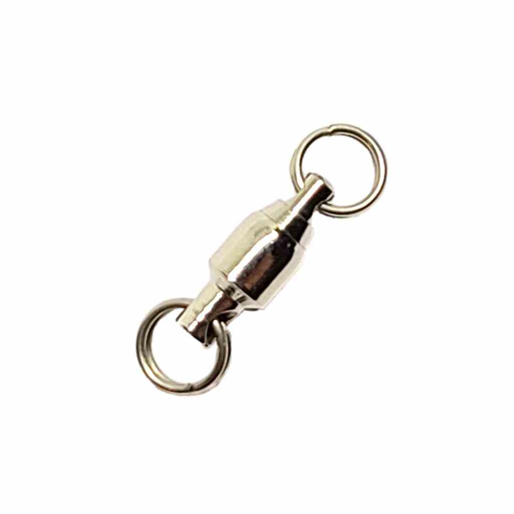 Ball Bearing Swivel With Split Rings.