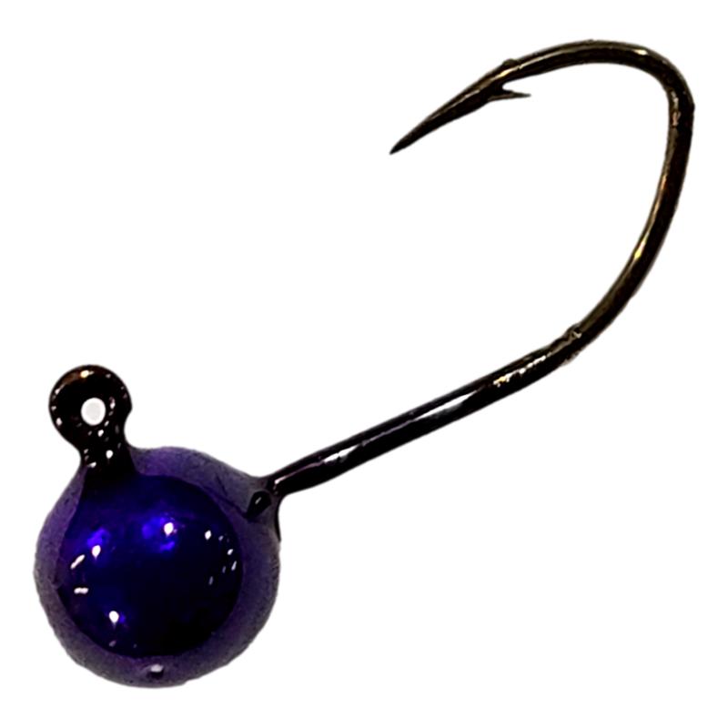 Candy Purple Trophy Chaser Sickle Hook Panfish Jig – Bago Lures