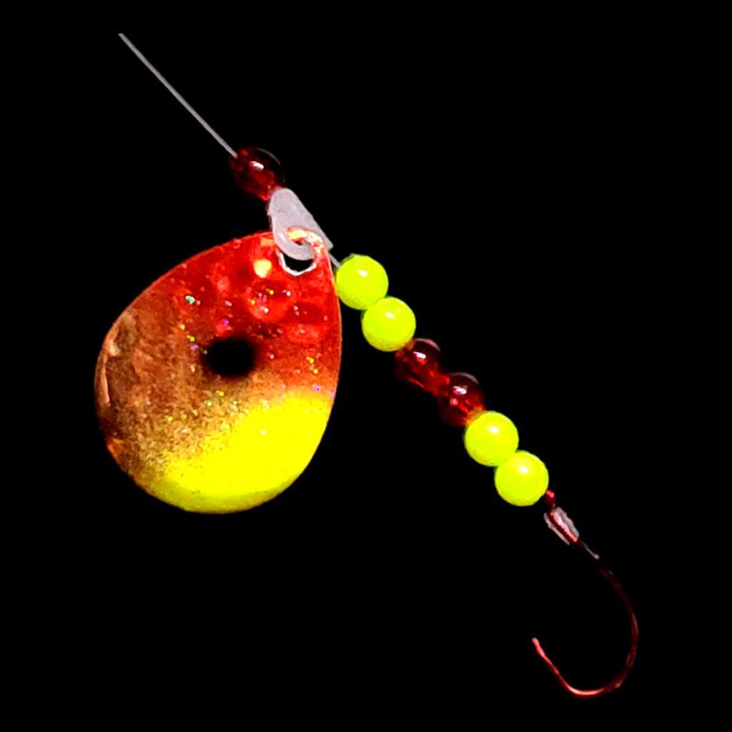 Bago Lures Clown Walleye Spinner Rig.