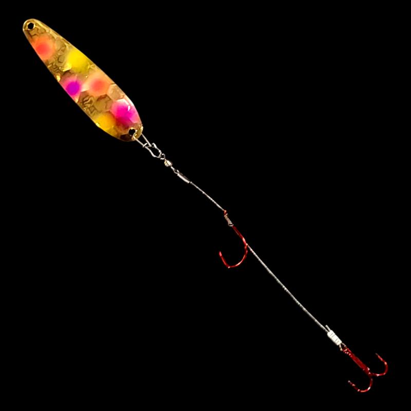 Bago Lures Confusion Crawler Dancer Spoon Harness.