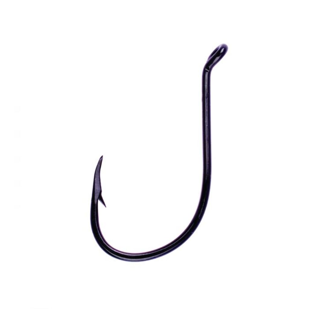 Eagle Claw 226 Octopus Hook with a black finish.