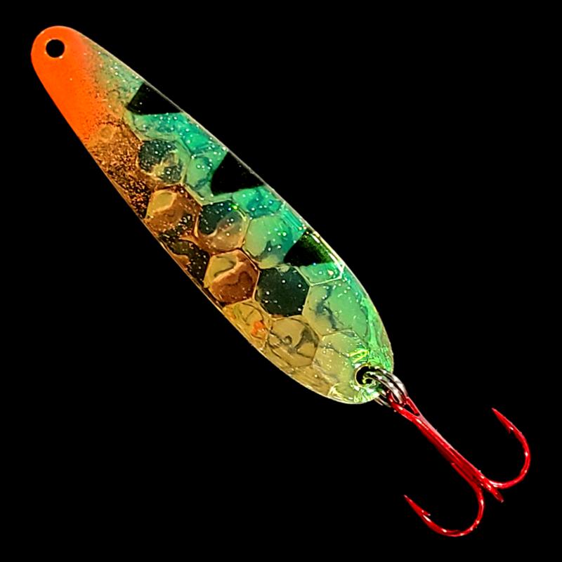 Bago Lures Golden Perch Walleye Whisperer Flutter Spoon.