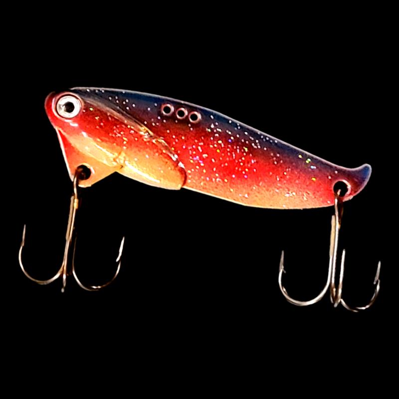 Bago Lures Metallic Superman Blade Bait.