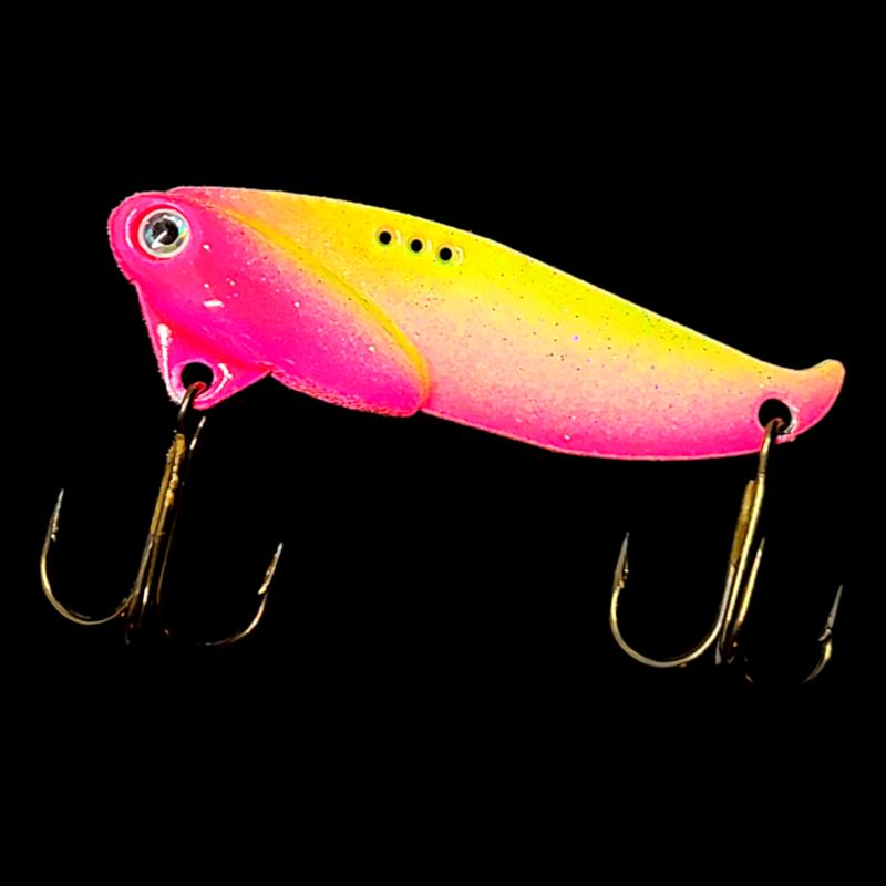 Bago Lures Pink Lemonade Blade Bait.