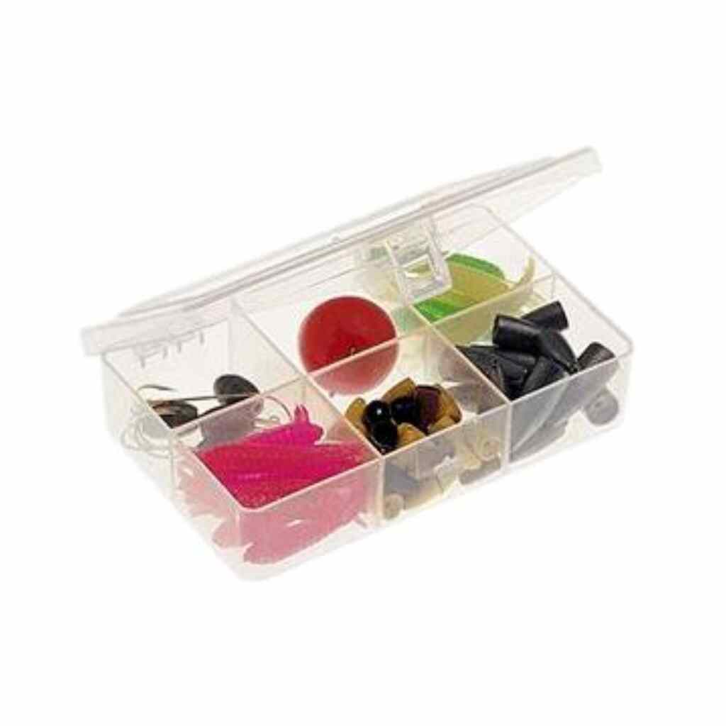 Plano Pocket Stowaway Six Compartment Tackle Storage Utility Box.