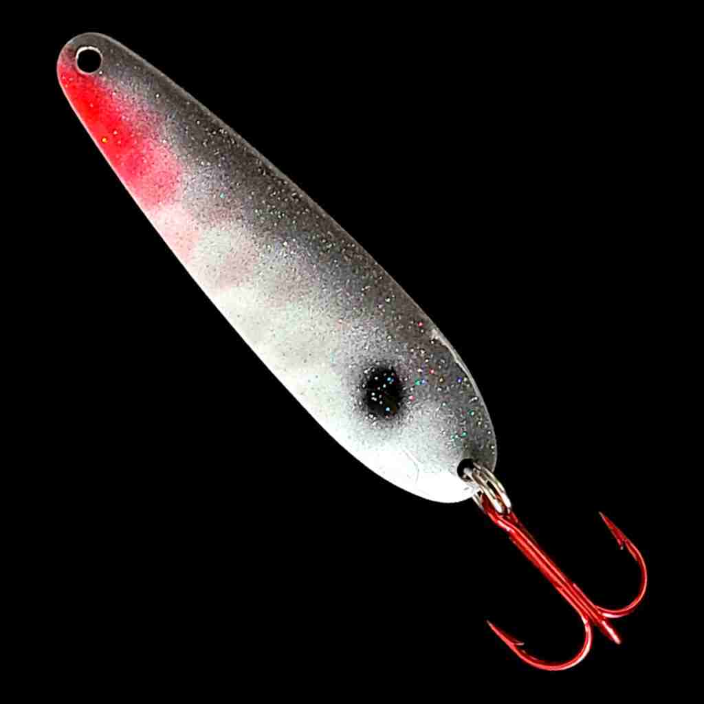 Shad Walleye Whisperer Flutter Spoon GOLD / Walleye Whisperer Spoon 2 5/8