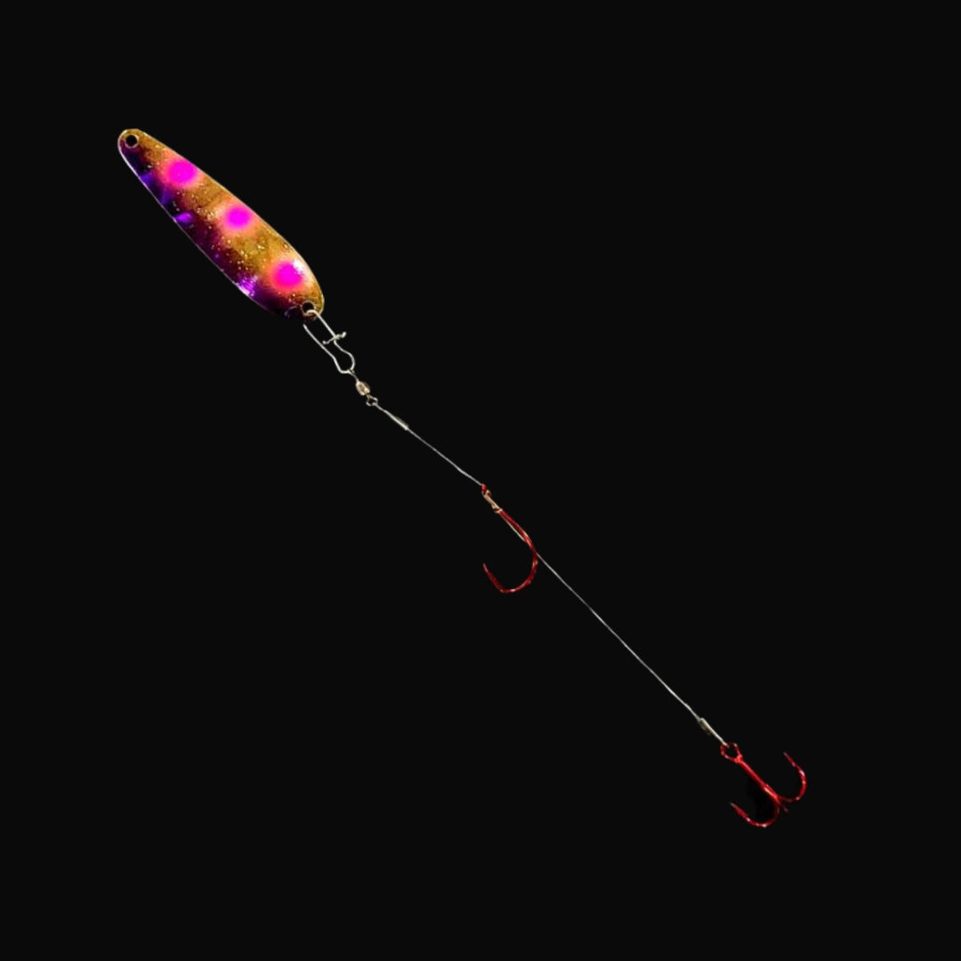 Bago Lures Crawler Dancer Spoon Harnesses.