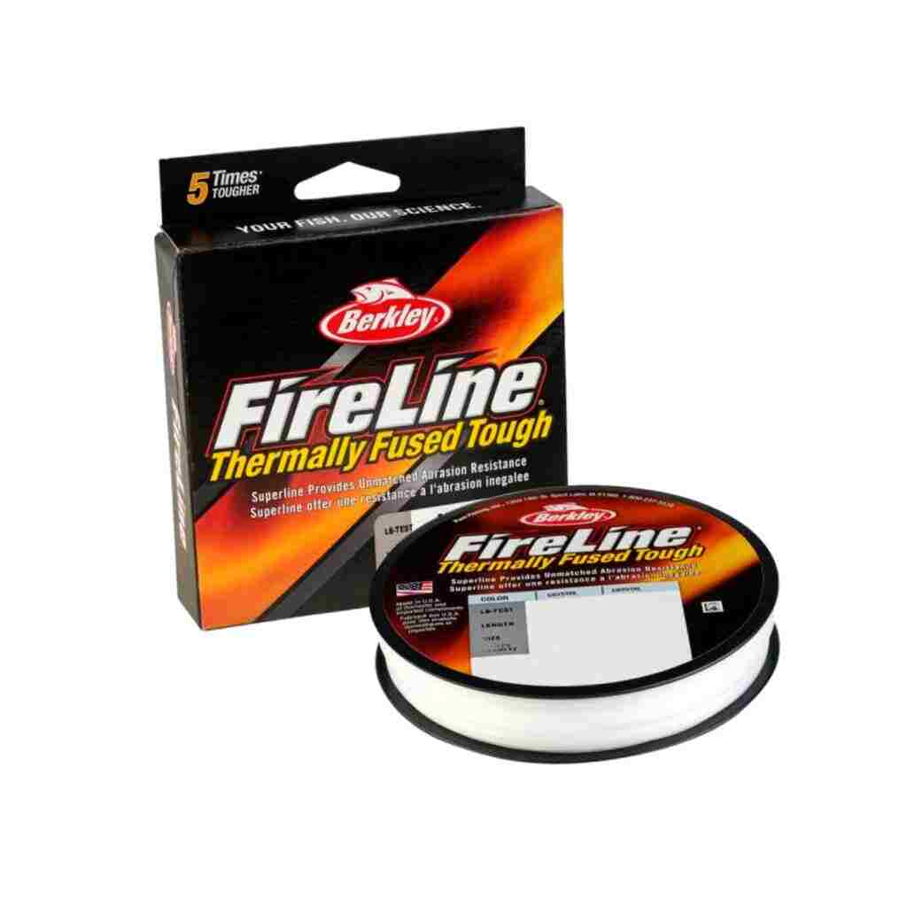 Berkley FireLine Crystal Thermally Fused Superline, 125 yard spool.