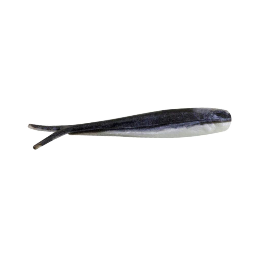 Black Shad Berkley Gulp Minnow soft bait fishing lure.