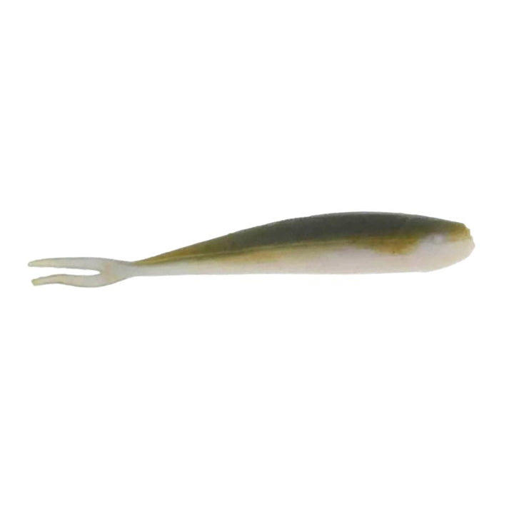 Watermelon Pearl Berkley Gulp Minnow soft bait fishing lure.