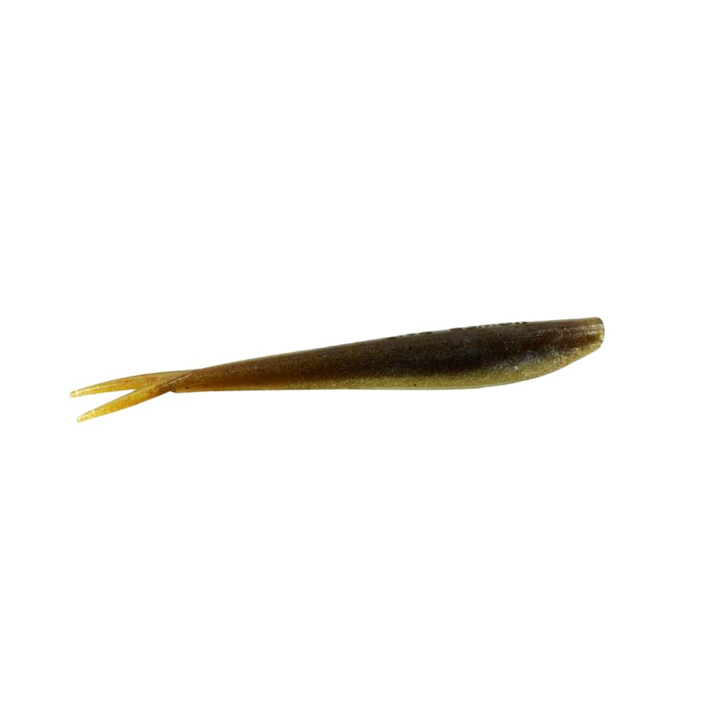 Smelt Berkley PowerBait Minnow soft bait lure.