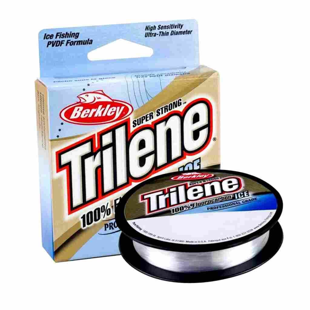 Berkley Trilene 100% Fluorocarbon Ice Fishing Line, 75 Yard Spool.