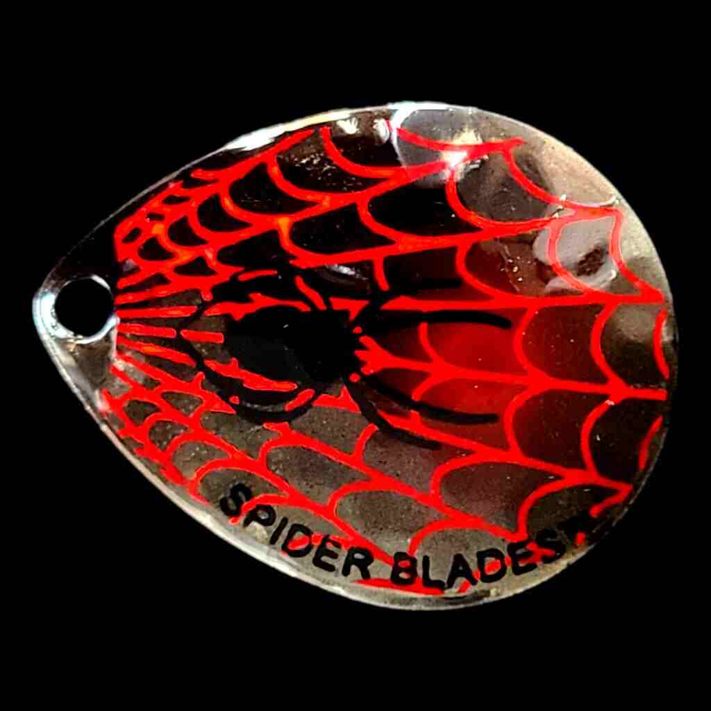 Bago Lures Black Widow Colorado Blade.