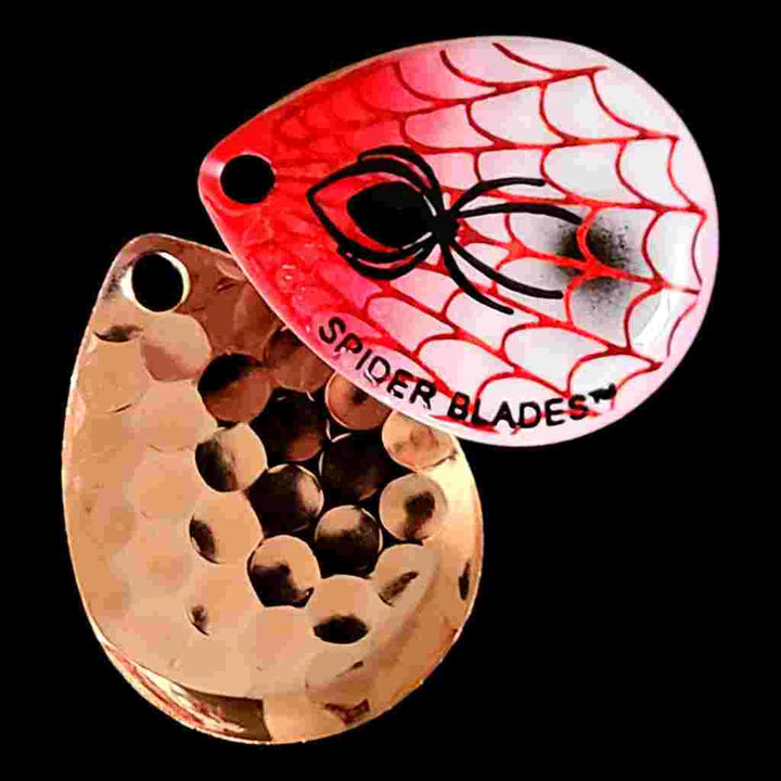 Bago Lures Bloody Nose Colorado Blade with copper back.