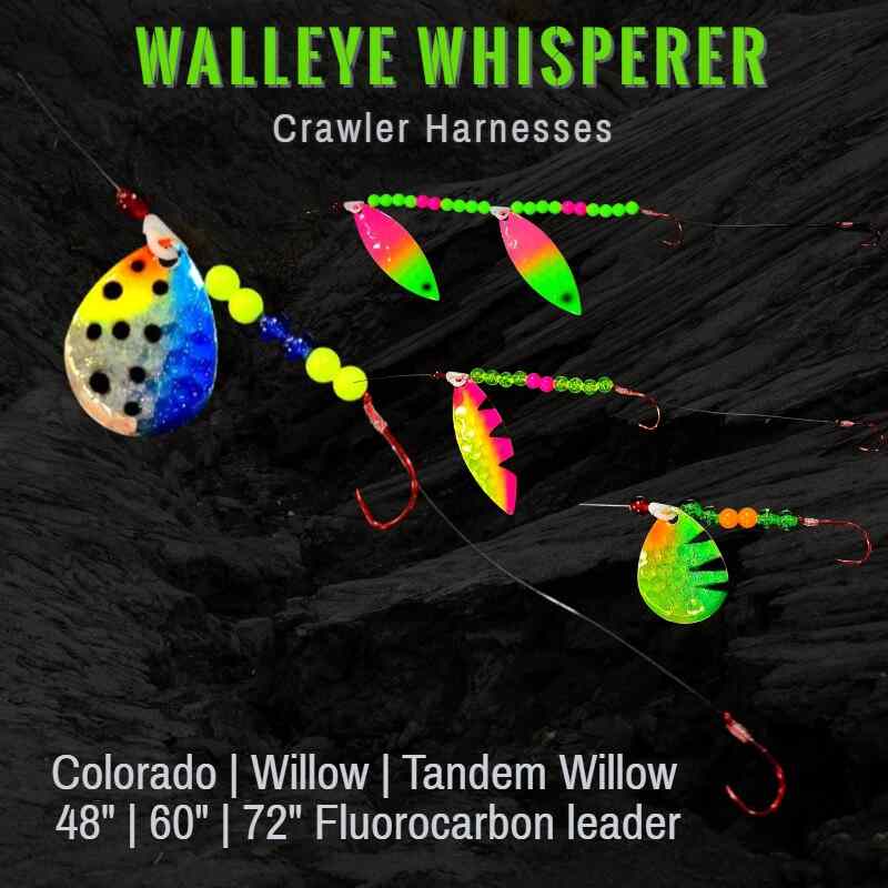 Bago Lures Crawler Harnesses.