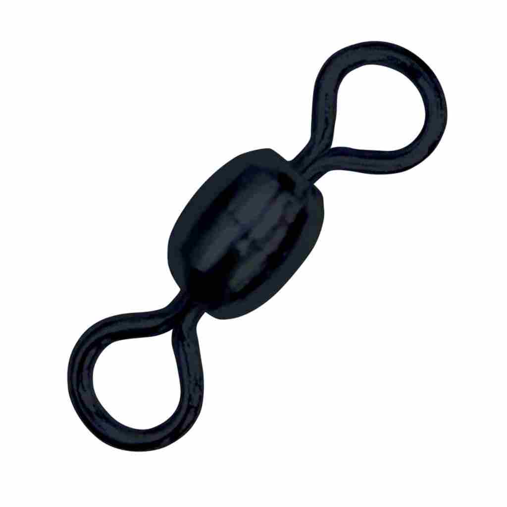 Eagle Claw Crane Swivel in Black Finish.