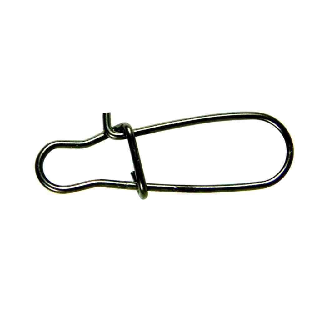 Eagle Claw Duo Lock Snap in Black Finish.