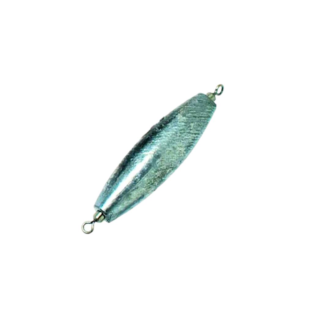 Eagle Claw Swiveling Trolling Sinker with dual crane swivels to prevent line twist.