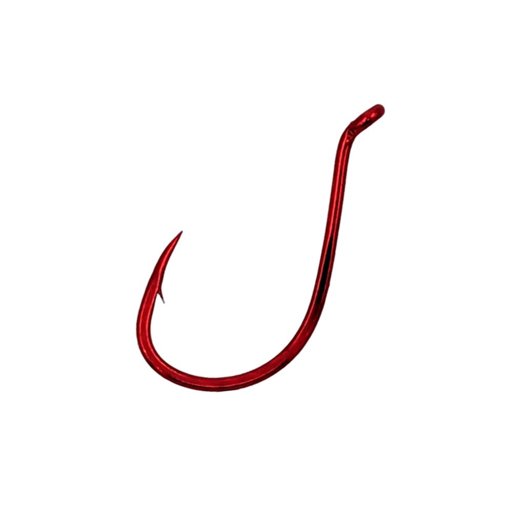 Gamakatsu Red Octopus Hooks.