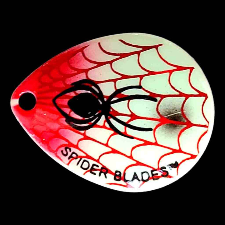 Bago Lures Glow Bloody Nose Colorado Blade.