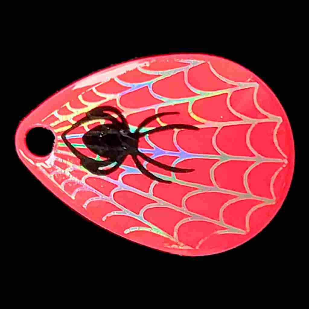 Bago Lures Hot Pink size 3 Colorado Blade.