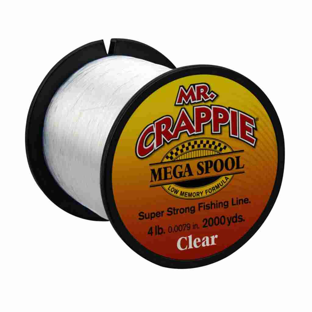 Lew's Mr. Crappie Monofilament Fishing Line Clear.