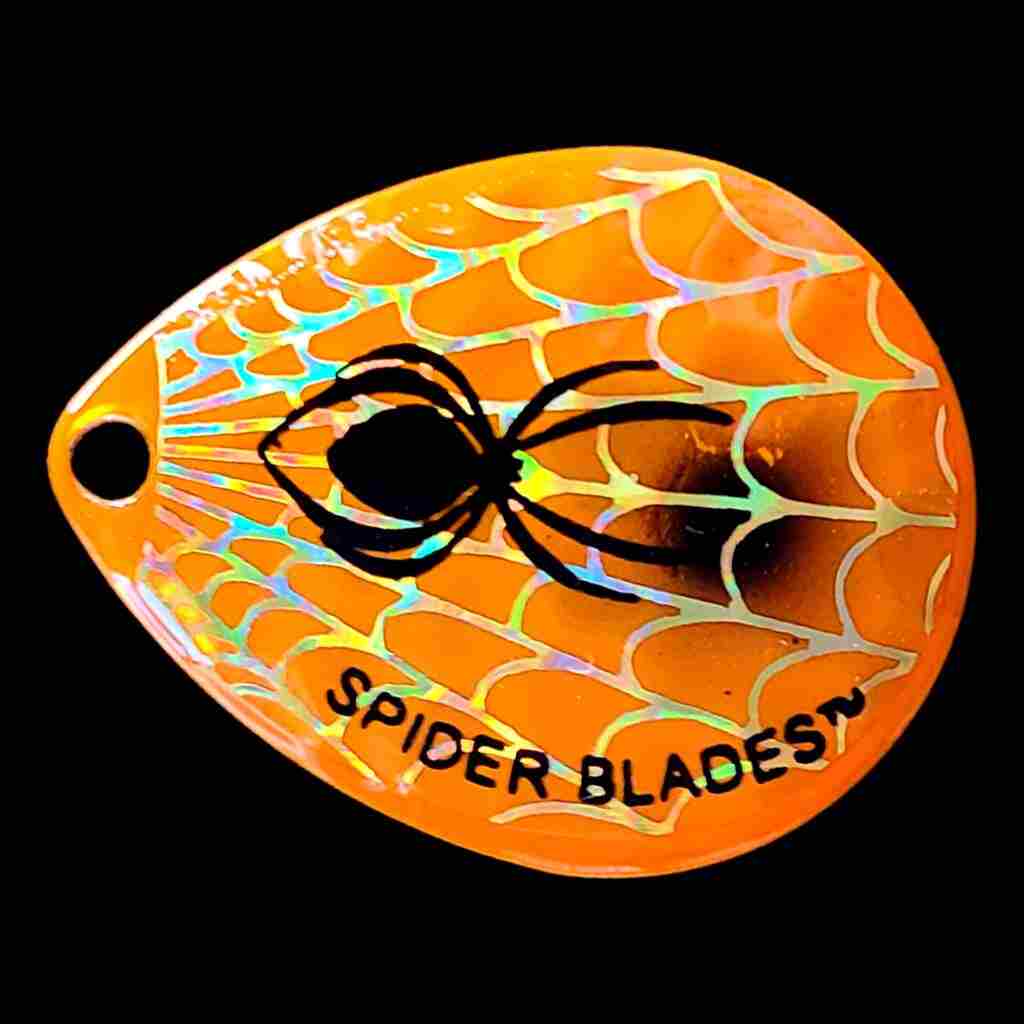 Bago Lures Orange Crush Colorado Blade.