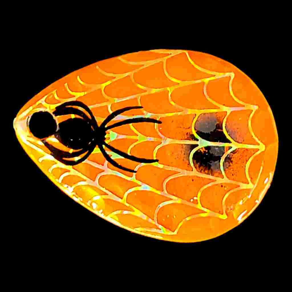 Bago Lures Orange Crush Size 3 Colorado Blade.