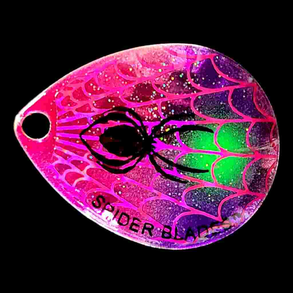 Bago Lures Purple Crush Deep Cup Colorado Blade.