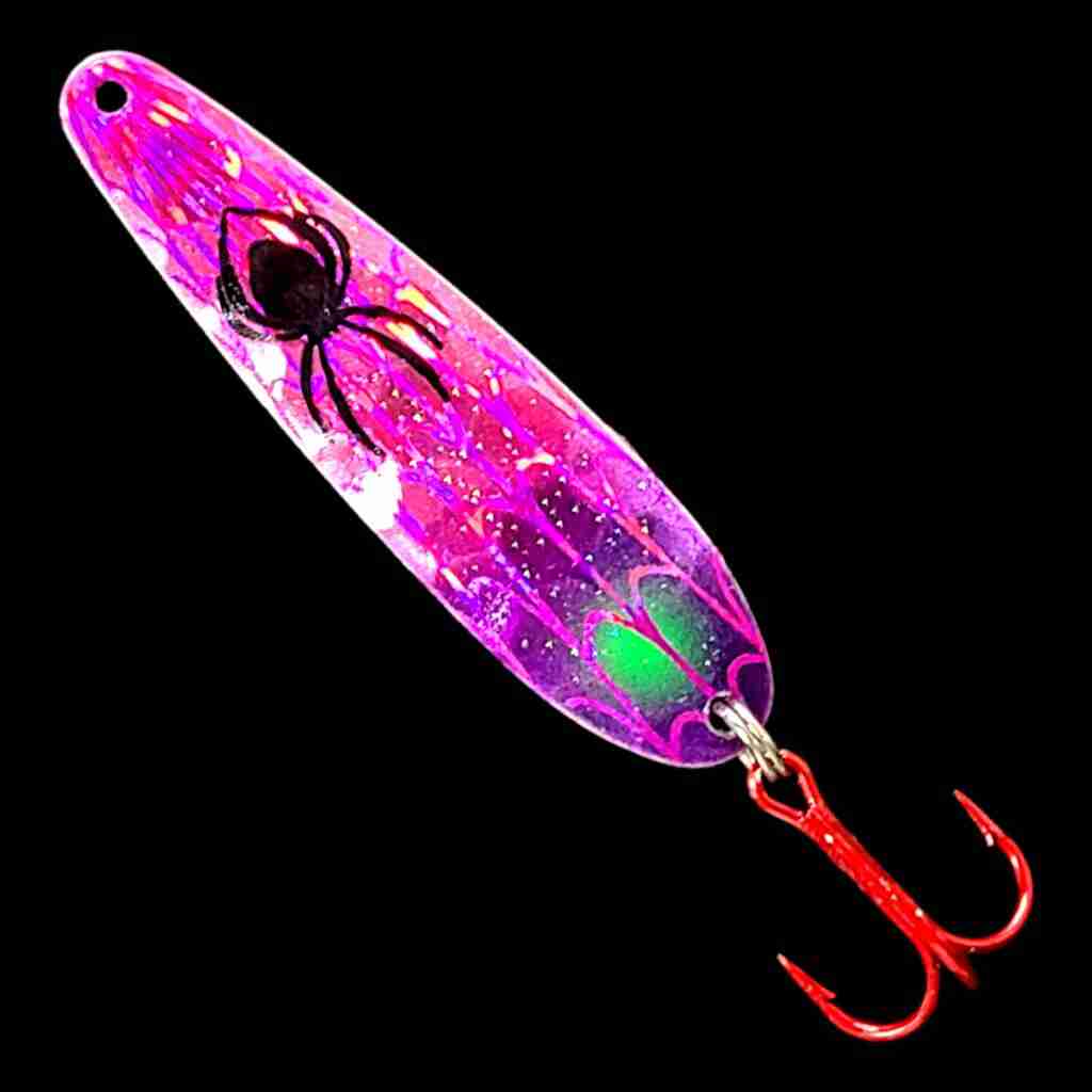 Bago Lures Purple Crush Flutter Spoon.