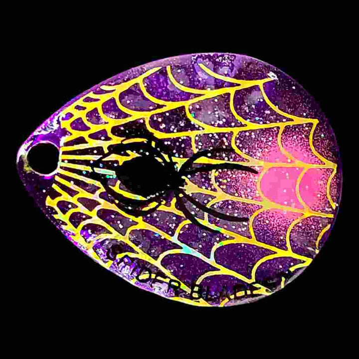 Bago Lures Purple Pink Splash Colorado Blade.