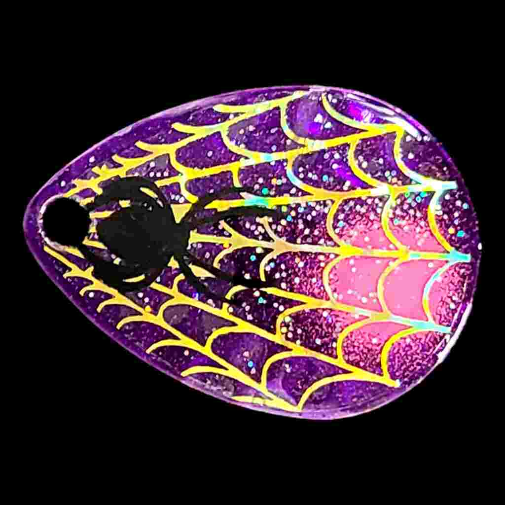 Bago Lures Purple Pink Splash Size 3 Colorado Blade.