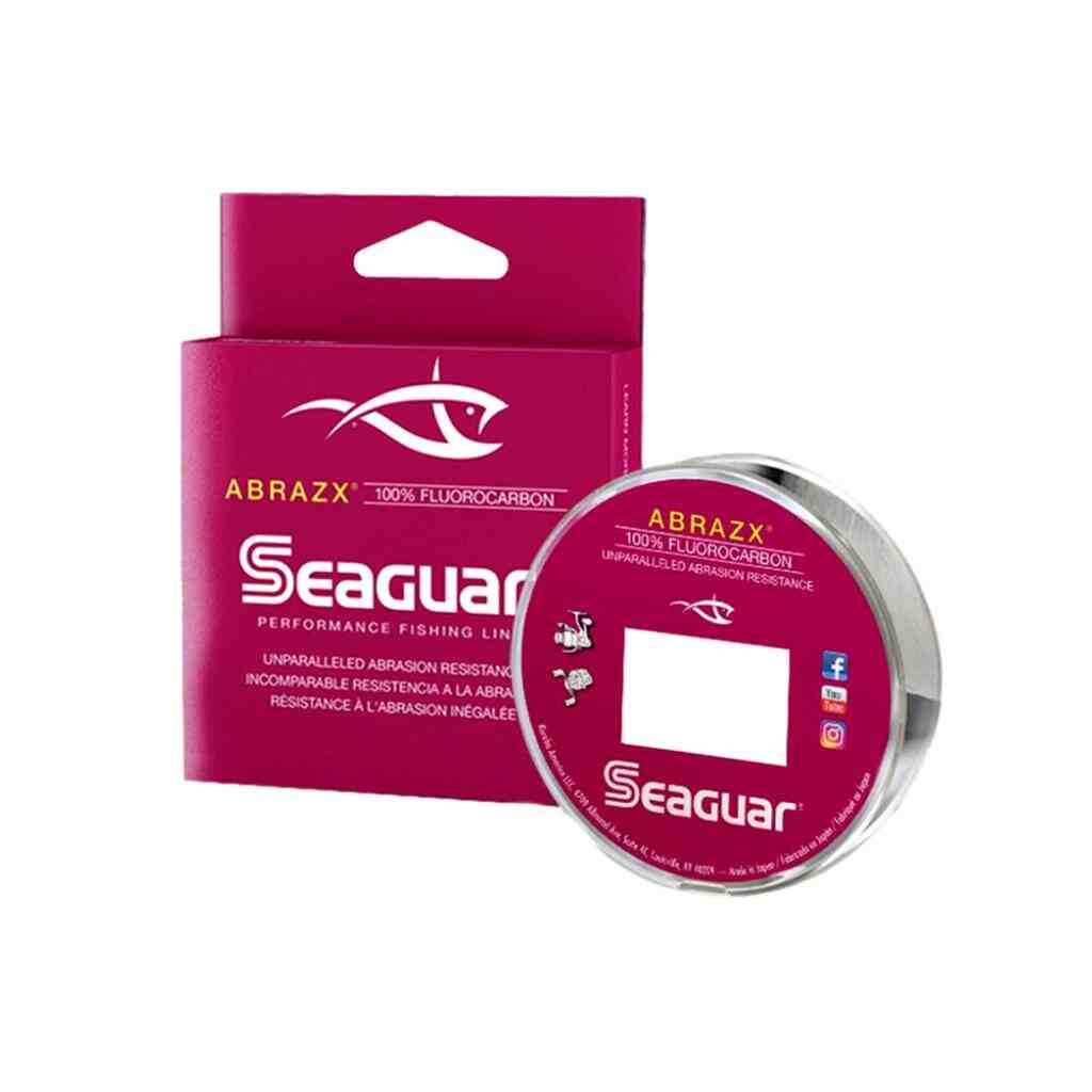 Seaguar AbrazX 100% Fluorocarbon Fishing Line in 200 yard spool.