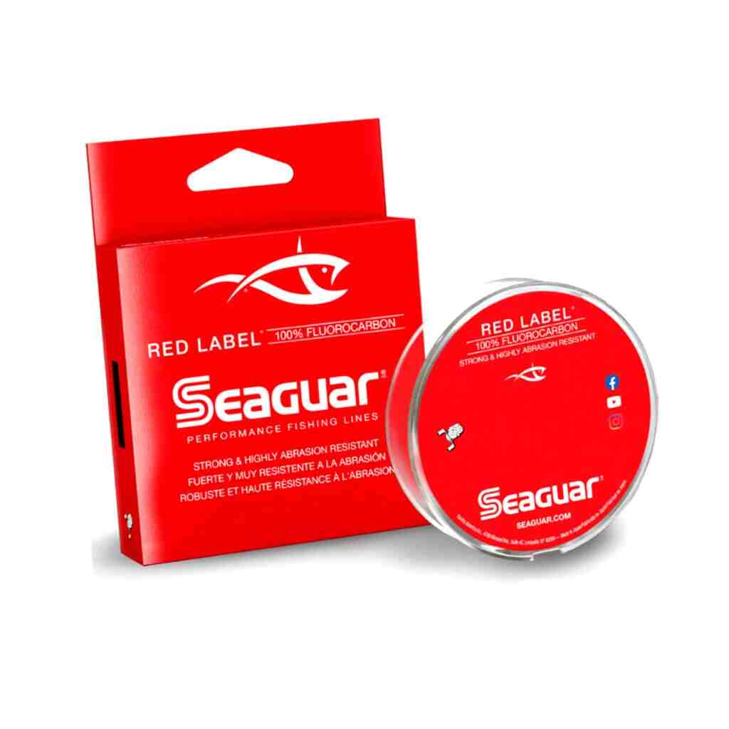 Seaguar Red Label Clear 100% Fluorocarbon Fishing Line.