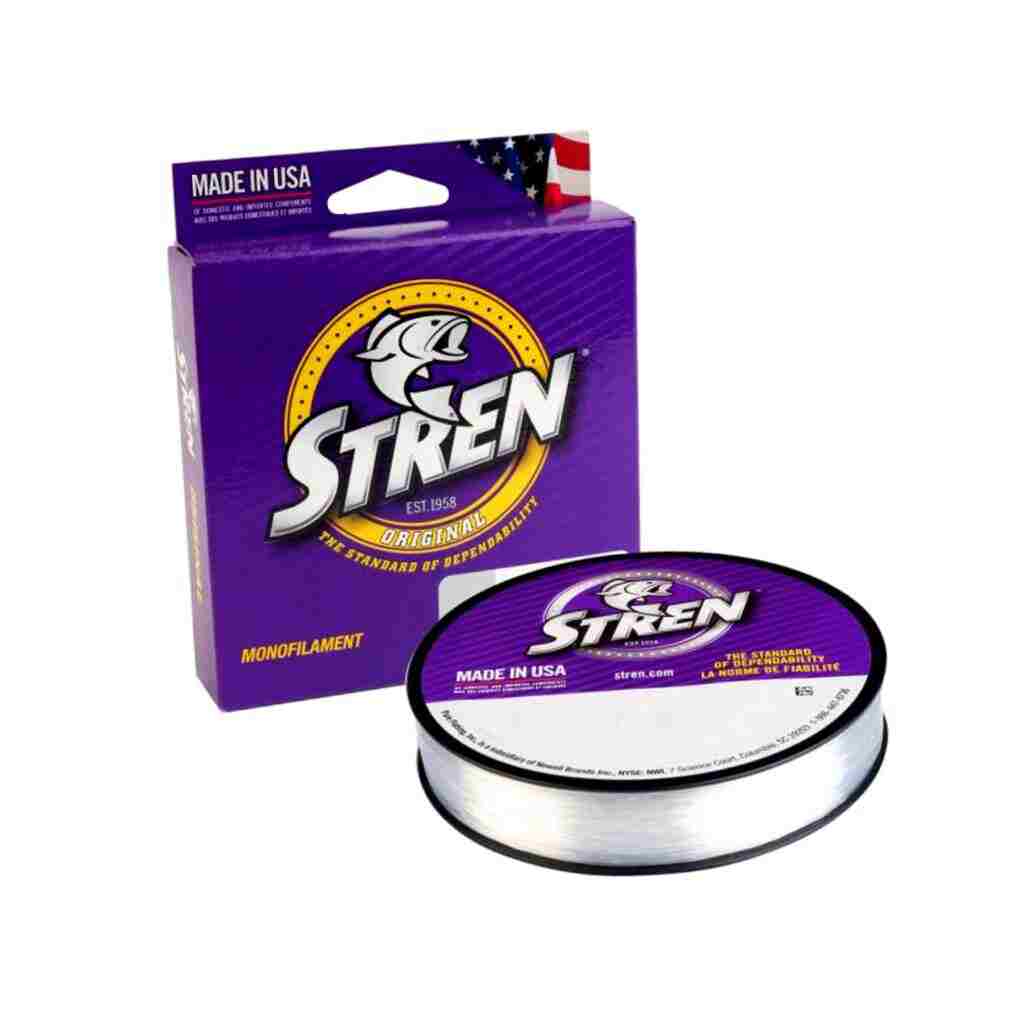 Stren Original Monofilament Fishing Line Clear, 330-yard spool.