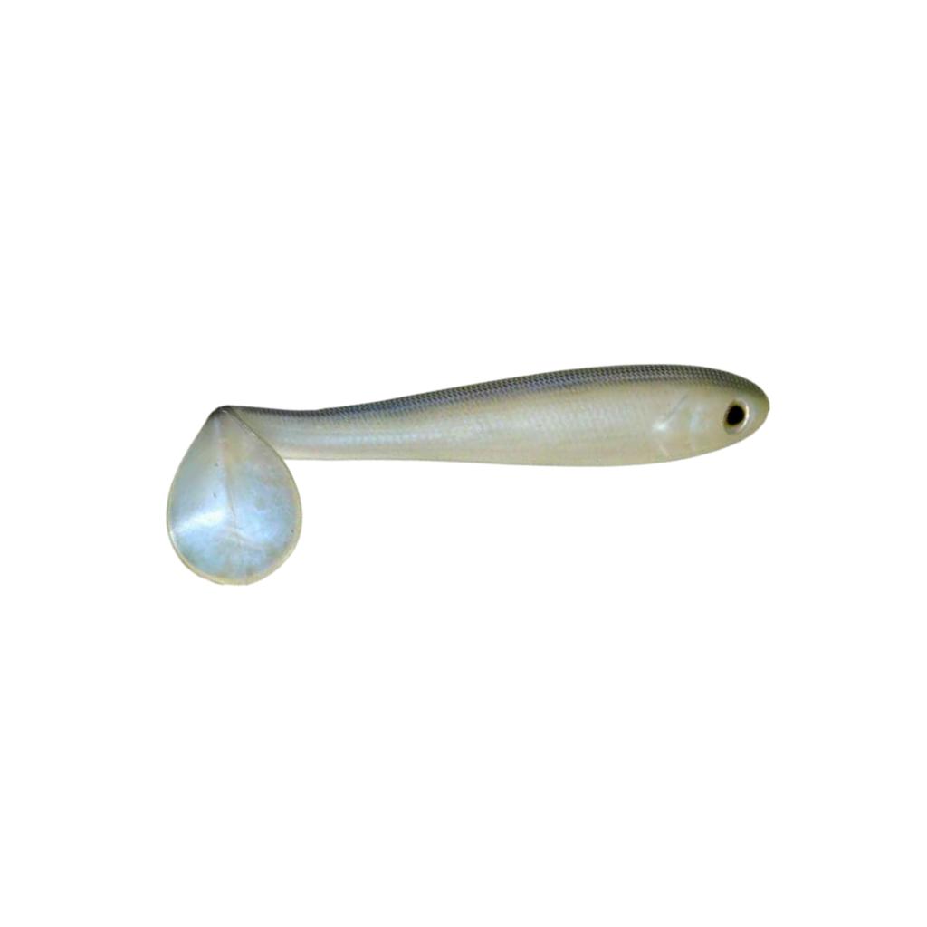 Blue Gizzard Strike King Shadalicious soft swimbait fishing lure. 