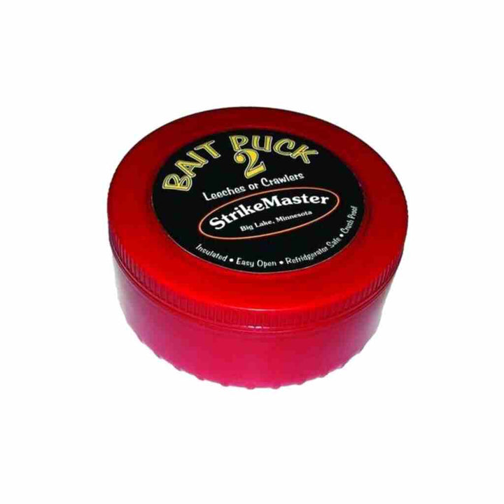 StrikeMaster 5 inch Bait Puck live bait storage container.