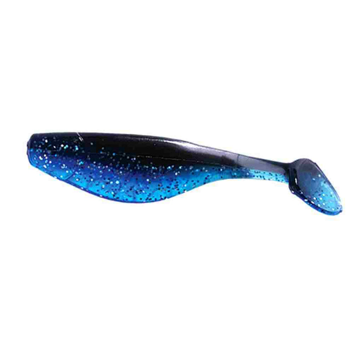Bago Lures Tail Thumper Paddle Tail Shad in Blue Silver Color.