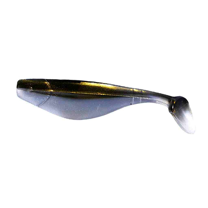 Bago Lures Tail Thumper Paddle Tail Shad in Reel Shad Color.