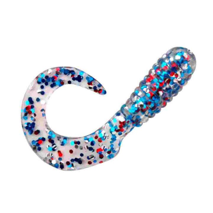 Firecracker Bago Lures Tail Thumper Grub soft plastic fishing lure.