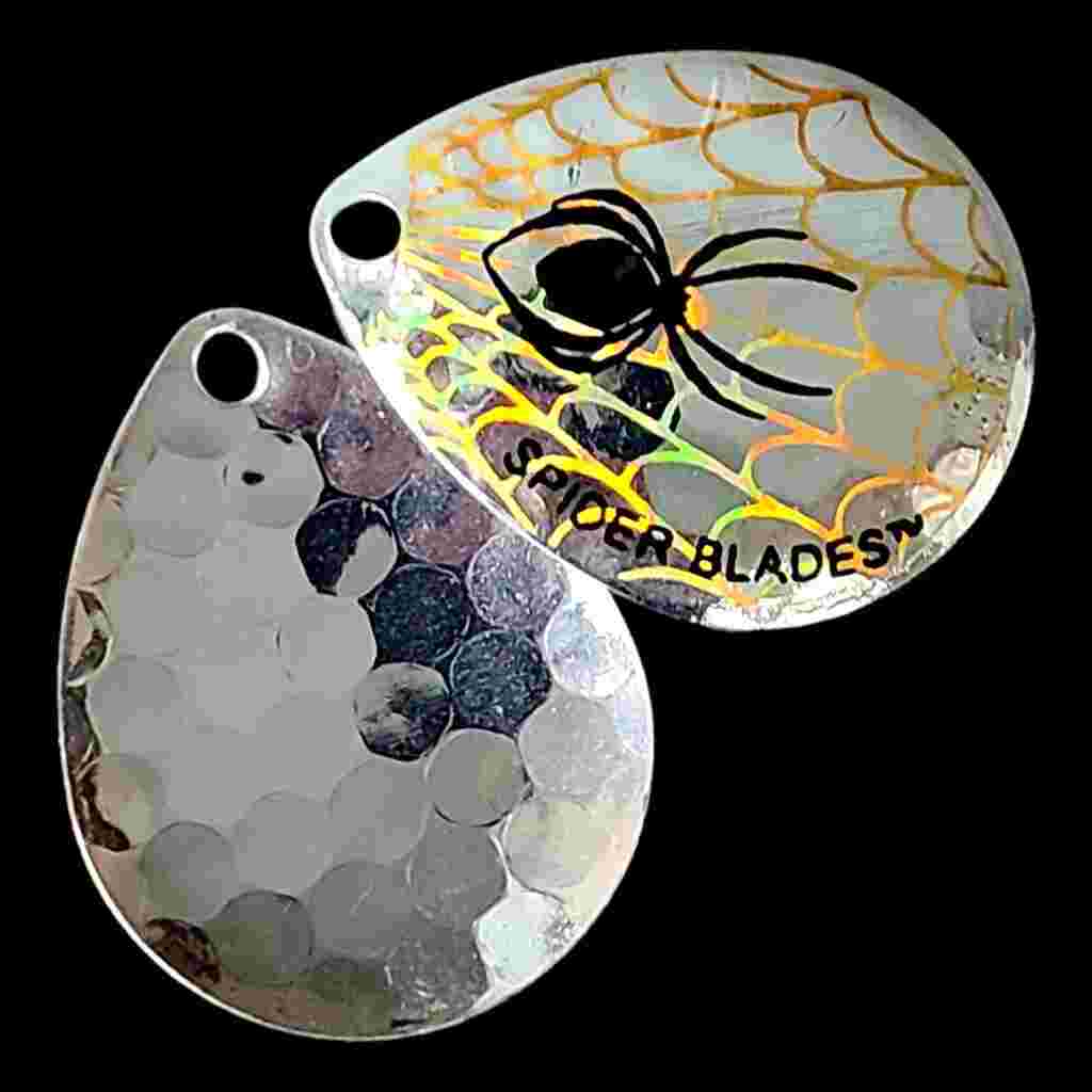 colorado arnie's fishing lures Tommy Special Colorado Blade NICKEL / #4 Blade (2 per pack)