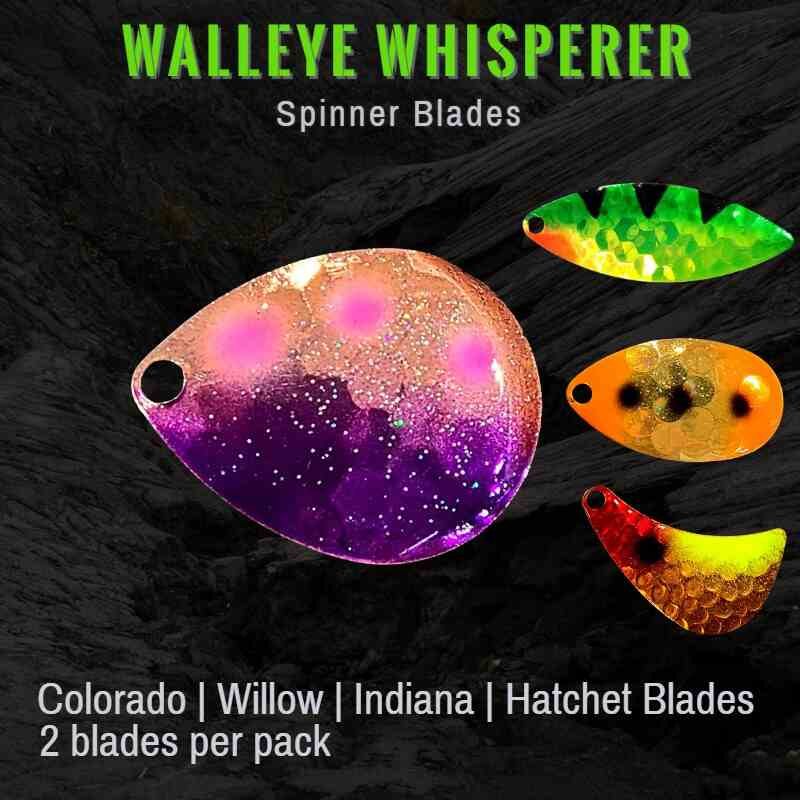Bago Lures Walleye Spinner Blades.