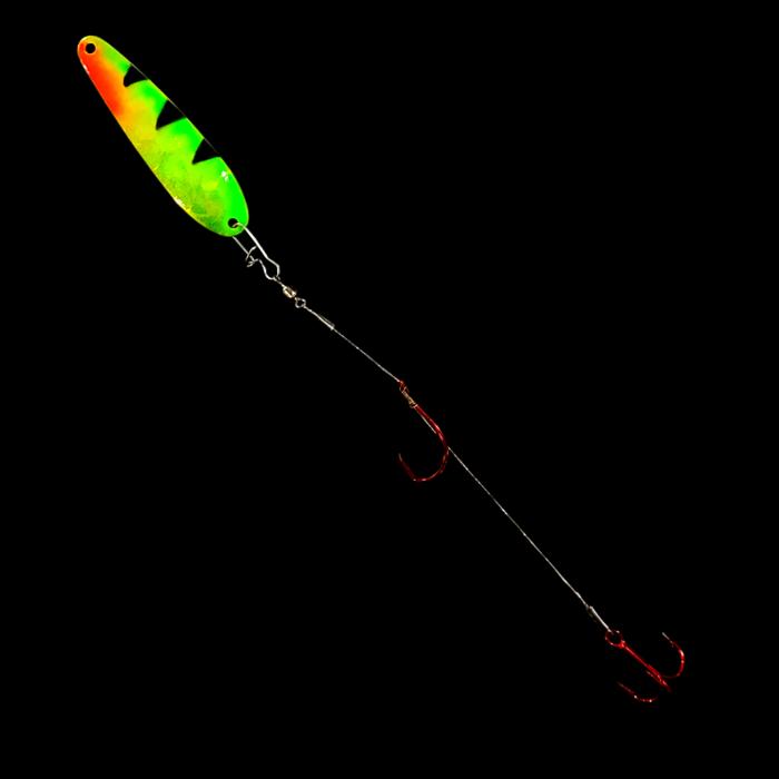 Bago Lures Antifreeze Dragon Crawler Dancer Spoon Harness.