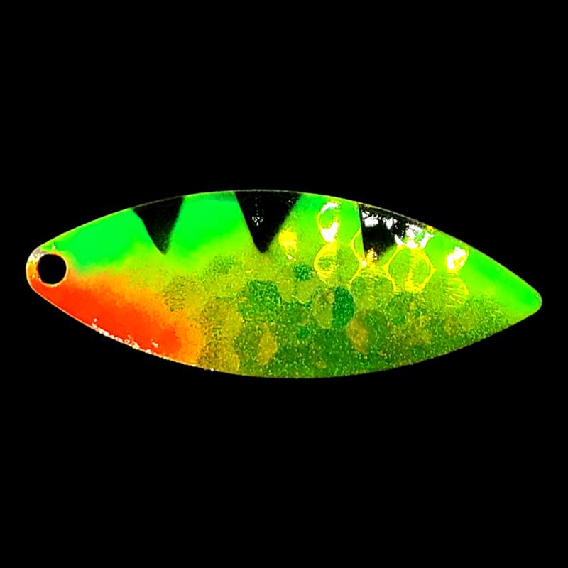 Bago Lures Antifreeze Dragon Walleye Whisperer Willowleaf Spinner Blade.