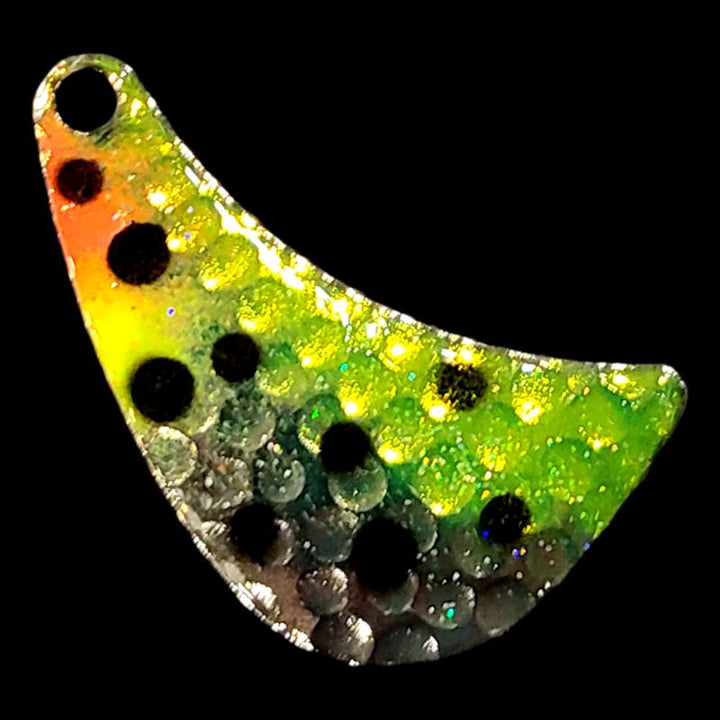 Bago Lures Antifreeze Huckleberry Hatchet Spinner Blade.