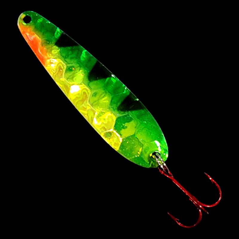Bago Lures Antifreeze Perch Walleye Whisperer Flutter Spoon.