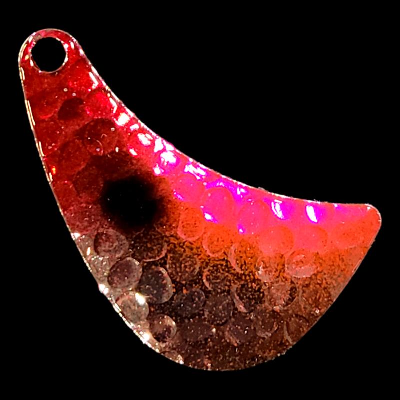 Bago Lures Antifreeze Pink Walleye Whisperer Hatchet Spinner Blade.